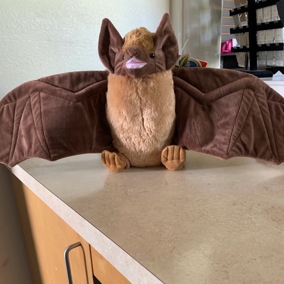 Wild Republic Brown Bat Plush Soft Toy - Picture 5 of 15